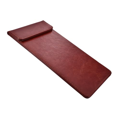 Holibanna Speisekarte Menü Zwischenablage mit Menütafel für Restaurant Zwischenablage für die Weinkarte tragbar faltbar Zwischenablage klein Kellnerinzubehör Gästecheck-Pads Kunstleder Holibanna Speisekarte Menü Zwischenablage mit Menütafel für Restaurant Zwischenablage für die Weinkarte tragbar faltbar Zwischenablage klein Kellnerinzubehör Gästecheck-Pads Kunstleder von Holibanna