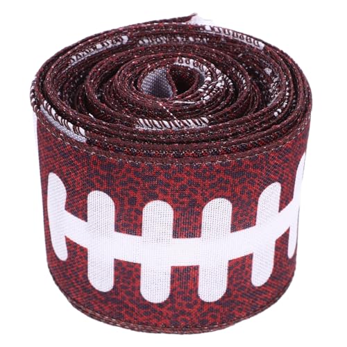 Holibanna Sportliches Geschenkband mit Drahtkante Breit DIY Schleifenband mit Langlebigem Druck für Geschenkverpackung Bastelarbeiten und Dekorationen Holibanna Sportliches Geschenkband mit Drahtkante Breit DIY Schleifenband mit Langlebigem Druck für Geschenkverpackung Bastelarbeiten und Dekorationen von Holibanna
