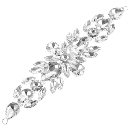 Holibanna Strass Applikation Teiliges DIY Patches für Kleidung Schuhe und Accessoires Funkelnde Strass für Hochzeiten und Projekte von Holibanna