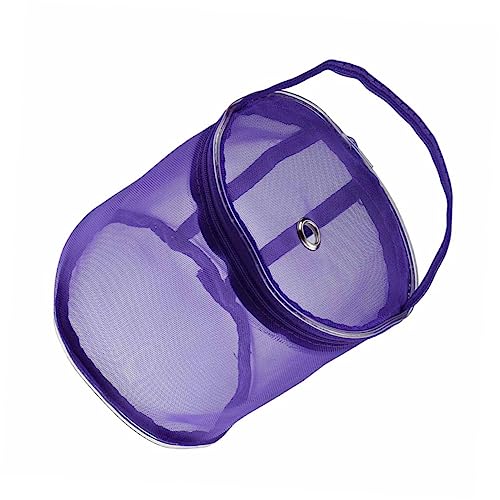 Holibanna Strick und Häkelaufbewahrungstasche Nylon Lila für Garnlagerung Praktische mit Griff Strick und Häkelzubehör Staubschutz Holibanna Strick und Häkelaufbewahrungstasche Nylon Lila für Garnlagerung Praktische mit Griff Strick und Häkelzubehör Staubschutz von Holibanna