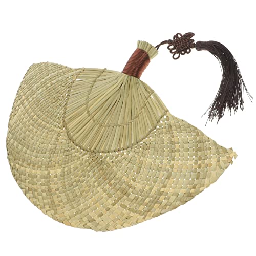 Holibanna Strohgeflochtener Fächer Im Chinesischen Stil Naturfächer Vintage-fächer Handfächer Für Fächerdekoration Wanddekoration Oder Sommerfächer Als Foto-requisite Holibanna Strohgeflochtener Fächer Im Chinesischen Stil Naturfächer Vintage-fächer Handfächer Für Fächerdekoration Wanddekoration Oder Sommerfächer Als Foto-requisite von Holibanna