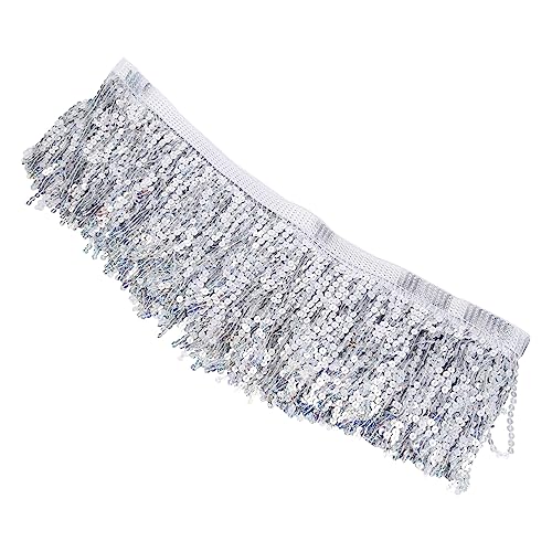 Holibanna Tassel Paillettenbesatz für Kleidung Dekoratives Zubehör für Latin Dance und Diy Projekte Breit Vielseitig Einsetzbar für Bekleidung und Vorhänge Holibanna Tassel Paillettenbesatz für Kleidung Dekoratives Zubehör für Latin Dance und Diy Projekte Breit Vielseitig Einsetzbar für Bekleidung und Vorhänge von Holibanna