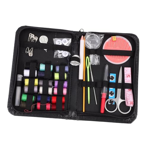 Holibanna Teiliges Nähset für Haushalt und Reisen Tragbares Nähwerkzeug Set mit Robustem Material Umfassendem Zubehör für Reparaturen und Handarbeiten Nähkästchen für Damen Zufällige Farbe Holibanna Teiliges Nähset für Haushalt und Reisen Tragbares Nähwerkzeug Set mit Robustem Material Umfassendem Zubehör für Reparaturen und Handarbeiten Nähkästchen für Damen Zufällige Farbe von Holibanna