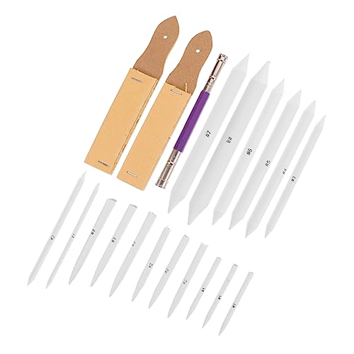 Holibanna Teiliges Sketching mit Sandpapier Papierwischer und Blending Stumps Langlebige Zeichenwerkzeuge für Schattierungen Verwischen Skizzen Geeignet für Studenten und Künstler Holibanna Teiliges Sketching mit Sandpapier Papierwischer und Blending Stumps Langlebige Zeichenwerkzeuge für Schattierungen Verwischen Skizzen Geeignet für Studenten und Künstler von Holibanna