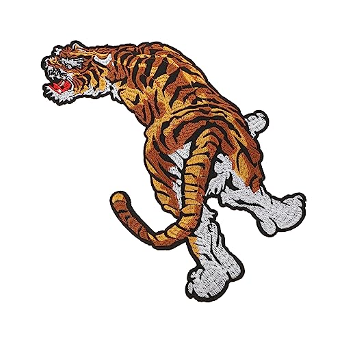 Holibanna Tiger Stickerei Patch Applikation für Kleidung Selbstgemacht Handwerk Cartoon Design Einfach zu Nähen Vielseitig Einsetzbar Holibanna Tiger Stickerei Patch Applikation für Kleidung Selbstgemacht Handwerk Cartoon Design Einfach zu Nähen Vielseitig Einsetzbar von Holibanna