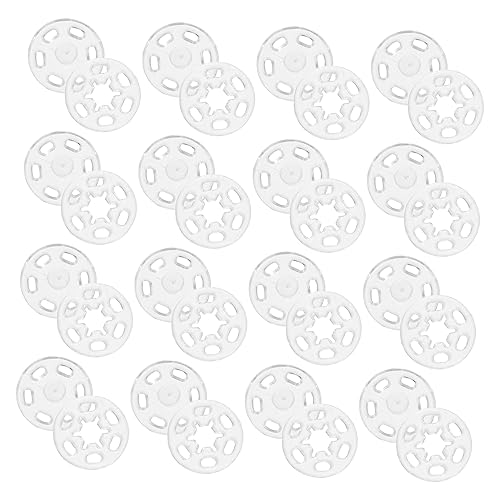 Holibanna Transparente Kunststoff Druckknöpfe Unsichtbare Sicherheitsknöpfe für Kleidung pro Beutel für Diy Projekte und Babybekleidung Holibanna Transparente Kunststoff Druckknöpfe Unsichtbare Sicherheitsknöpfe für Kleidung pro Beutel für Diy Projekte und Babybekleidung von Holibanna