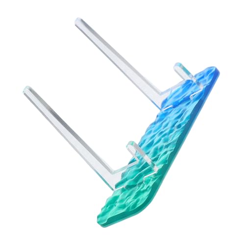 Holibanna Transparentes Aufbewahrungsdisplay Rack Pinnwand Kartenständer Kleine Staffelei Vitrinen Für Sammlerstücke Pin Aufbewahrung Anstecknadel Display Abzeichen Schutzdisplay von Holibanna