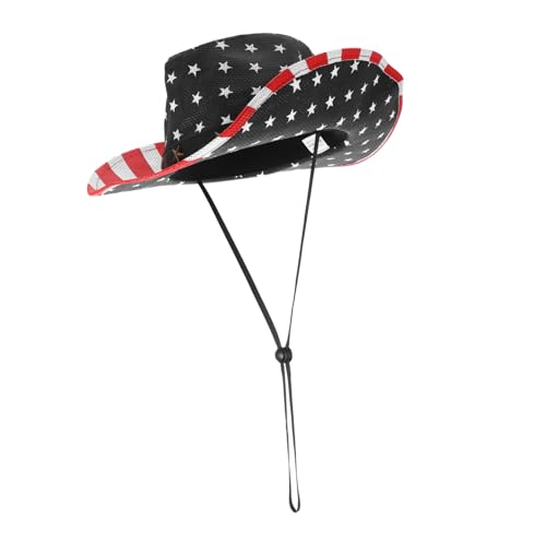 Holibanna Hut Mit Amerikanischer Flagge Kostümhut Dekorativer Hut Patriotische Accessoires Für Nationalfeiertag Mit Riemen Holibanna Hut Mit Amerikanischer Flagge Kostümhut Dekorativer Hut Patriotische Accessoires Für Nationalfeiertag Mit Riemen von Holibanna