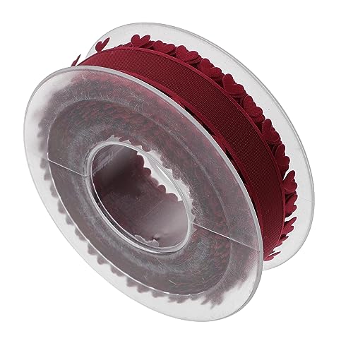 Holibanna Valentinstag Geschenkband Robustem Romantisches Schleifenband mit Herzmuster Vielseitig für DIY Verpackung Hochzeiten Polterabend Geschenkverpackung Weinrot Holibanna Valentinstag Geschenkband Robustem Romantisches Schleifenband mit Herzmuster Vielseitig für DIY Verpackung Hochzeiten Polterabend Geschenkverpackung Weinrot von Holibanna