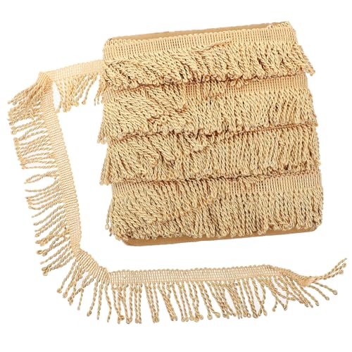 Holibanna Vorhang Fransenborte Dekorative Quastenborte für Nähen DIY Polyester Gardinen Kissenverzierung Vielseitig Einsetzbar für Fensterdekoration und Handarbeitsprojekte Holibanna Vorhang Fransenborte Dekorative Quastenborte für Nähen DIY Polyester Gardinen Kissenverzierung Vielseitig Einsetzbar für Fensterdekoration und Handarbeitsprojekte von Holibanna