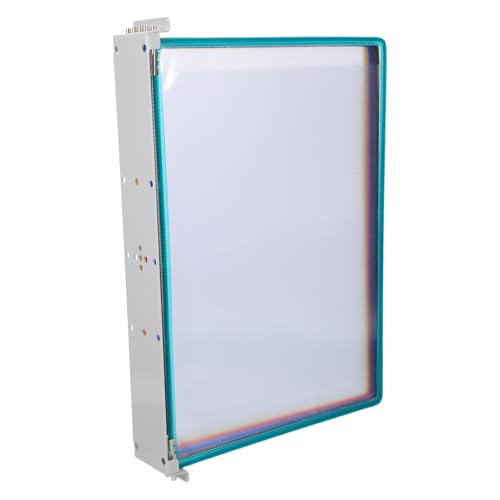 Holibanna Wandhängender Stufiger Aktenordner Organizer mit Flip Seitenstruktur Stabiler Wandmontage Moderner Magazinhalter für Büro Klassenzimmer und Räume Holibanna Wandhängender Stufiger Aktenordner Organizer mit Flip Seitenstruktur Stabiler Wandmontage Moderner Magazinhalter für Büro Klassenzimmer und Räume von Holibanna