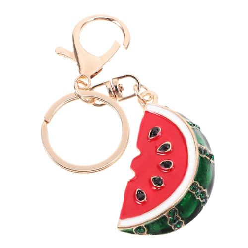 Holibanna Wassermelonen Schlüsselanhänger Aus Dekorativer Taschenanhänger Im Fruchtigen Design Hängendes Ornament Für Schlüssel Und Taschen Perfektes Für Freunde von Holibanna