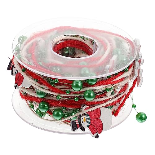 Holibanna Weihnachtsgeschenkband Schneemann Design Dekorationsband Für Weihnachtsbaum Und DIY Bastelprojekte Weihnachtsbaumzubehör Und Festliche Dekoration von Holibanna