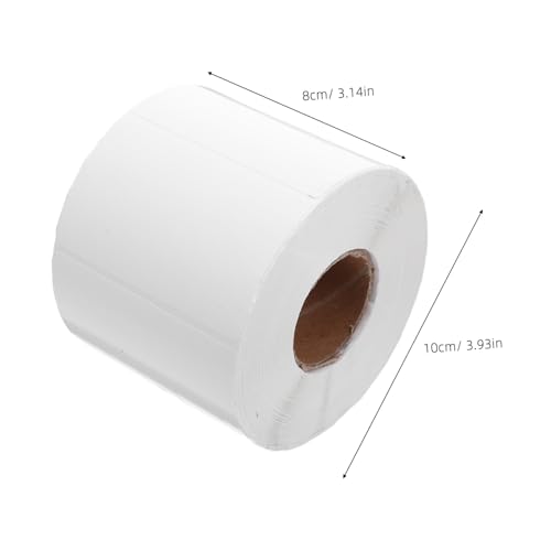 Holibanna Weiß Beschichtete Selbstklebende Rechtecketiketten Ablösbar Wasser und Ölabweisend Kompatibel mit Tintenstrahl und Thermodruckern für Barcode Druck Lager und Büro Holibanna Weiß Beschichtete Selbstklebende Rechtecketiketten Ablösbar Wasser und Ölabweisend Kompatibel mit Tintenstrahl und Thermodruckern für Barcode Druck Lager und Büro von Holibanna