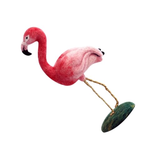Holibanna Wollfilz Bastelset Flamingo DIY Filzwolle Nadelfilzen Komplettes Materialset für Anfänger Handgefertigte Ornamente Originelles Filzhandwerk Geschenkideen Holibanna Wollfilz Bastelset Flamingo DIY Filzwolle Nadelfilzen Komplettes Materialset für Anfänger Handgefertigte Ornamente Originelles Filzhandwerk Geschenkideen von Holibanna