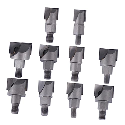 Holibanna Zentrierbohrer Mini Öffner Schrauben Tür Hexagon Holzbearbeitung Maschine Bohren Hartmetall Loch Bohrständer Frässchlitzbohrer Bohrer Für Scharniere Black von Holibanna