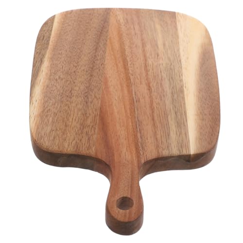 Küchen Schneidebrett aus Akazienholz Multifunktionales Holzschneidebrett für Gemüse und Servierbrett für Innen und Außenbereich von Holibanna