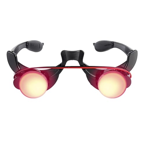 Leuchtende rote Augen, gruseliger Sensenmann, Cosplay, Halloween, Kostüm, Zubehör, leuchtende Brille, Brillen, Rave, Partygeschenke, Rot und Schwarz, Einheitsgröße Leuchtende rote Augen, gruseliger Sensenmann, Cosplay, Halloween, Kostüm, Zubehör, leuchtende Brille, Brillen, Rave, Partygeschenke, Rot und Schwarz, Einheitsgröße von Holiberty