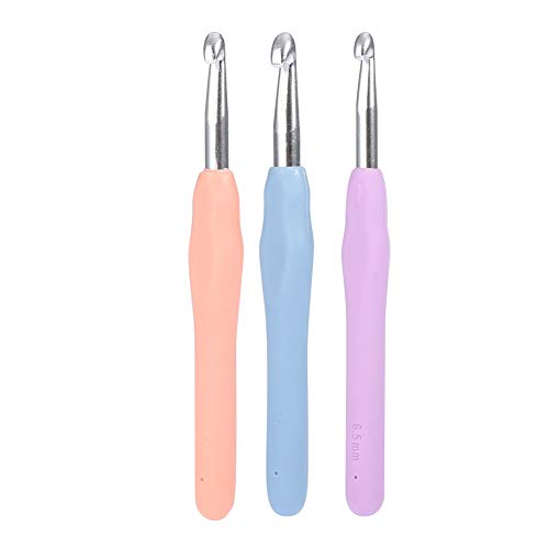 3pcs Aluminum Crochet Hooks Set Smooth Knitting Needles with Soft TPR Handle Ergonomic Design for Crocheters Craft Enthusiasts Durable Lightweight Comfortable Grip 3pcs Aluminum Crochet Hooks Set Smooth Knitting Needles with Soft TPR Handle Ergonomic Design for Crocheters Craft Enthusiasts Durable Lightweight Comfortable Grip von Holigie