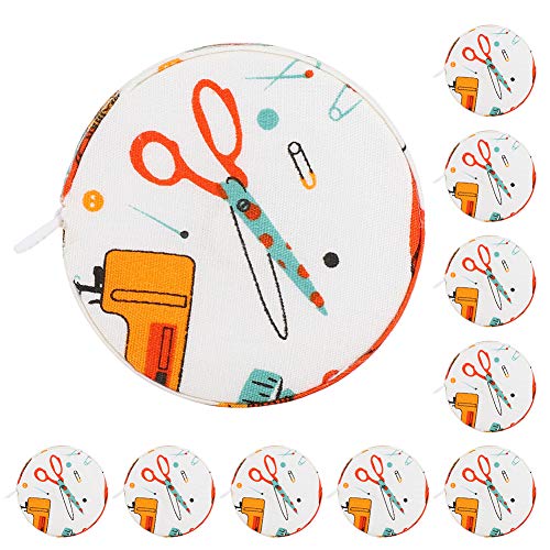 Holigie 10 piece tape measure,retractable and adjustable cloth tape measure suitable for body tailor cloth sewing Knitting craft weight loss measurement Holigie 10 piece tape measure,retractable and adjustable cloth tape measure suitable for body tailor cloth sewing Knitting craft weight loss measurement von Holigie