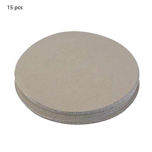 Holigie 15 Piece Wet and Dry Sandpaper Set,5 Inch Round Polishing Discs 180-10000 Grit Multi Grit Sandpaper for Automotive Woodworking Metal Polishing (5 Inch 5000#) von Holigie