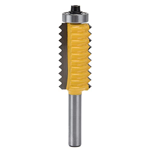 Holigie Finger Joint Router Bit, 8mm Schaft gegen Joint Router Bits Kleber Mahlen Carbid Tischlerei Holzfräsenschneider für DIY -Tür Tischschrank Regale Möbel (8*41 mm) von Holigie