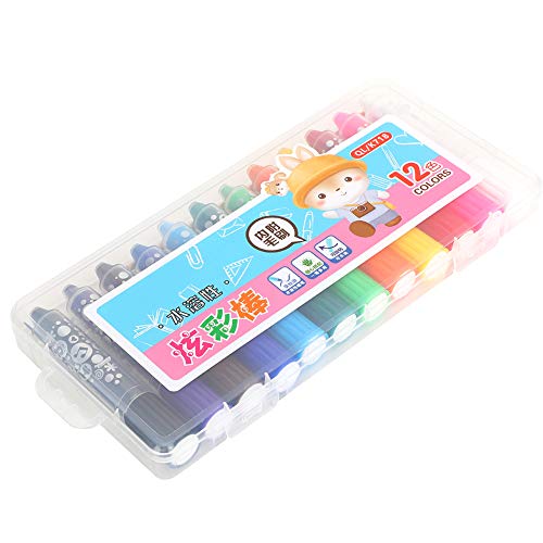 Silky Crayon Colorful Rotating 12 Colors Set Water Soluble Oil Painting Stick Child Paint Brush for Kids Adults Art Projects on Paper Glass Mirror Silky Crayon Colorful Rotating 12 Colors Set Water Soluble Oil Painting Stick Child Paint Brush for Kids Adults Art Projects on Paper Glass Mirror von Holigie