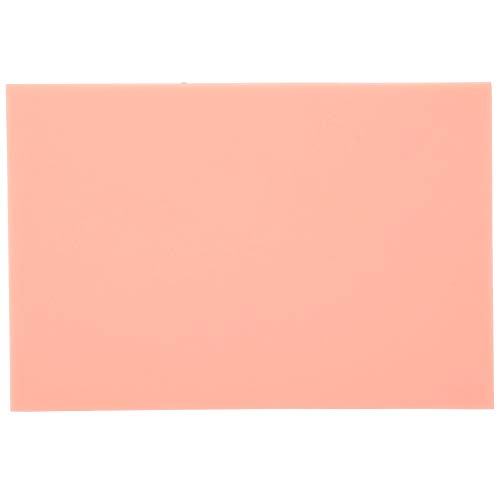 Stempelstempelschnitzblock Handbuch DIY -Radiergummi Block für Gummistempeln 15 x 10 x 0,8 cm umweltfreundliche PVC -Material 10 Farben Optional zum Handwerk und Gravieren (Pfirsich Pink) von Holigie