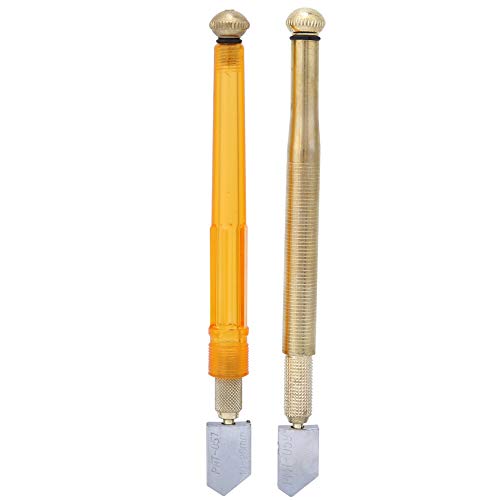 Universal Roller Glasschneider Professionelles Handschusse Keramikfliesen Schneidemesser Werkzeug für Glasdiamantmineralien Schnittlegierung Stahlgelbgold Griff 2pcs 160 mm Universal Roller Glasschneider Professionelles Handschusse Keramikfliesen Schneidemesser Werkzeug für Glasdiamantmineralien Schnittlegierung Stahlgelbgold Griff 2pcs 160 mm von Holigie