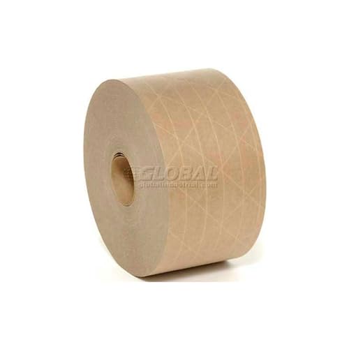 Holland Hi Tech verstärktes wasseraktiviertes Klebeband, 5 mm, 72 mm x 375 m, Hellbraun, 8 Stück Holland Hi Tech verstärktes wasseraktiviertes Klebeband, 5 mm, 72 mm x 375 m, Hellbraun, 8 Stück von Holland