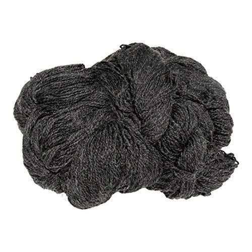 Hollert Schafwolle - Schurwolle Strickgarn versch. Farben 1000g Naturwolle Farbe Schwarz von Hollert