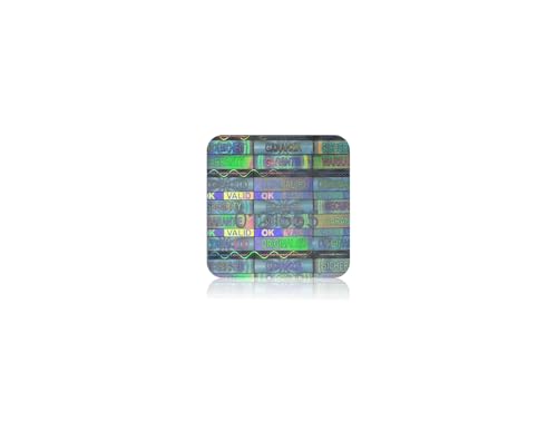 2500 Holomarks Siegel Aufkleber mit Seriennummern, Garantie Hologramm Etiketten 18x18mm 2500 Holomarks Siegel Aufkleber mit Seriennummern, Garantie Hologramm Etiketten 18x18mm von Holomarks