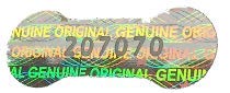 Holomarks 1000 St. Hologramm Etiketten, Siegel, Garantie, Aufkleber tamper evident dogbone mit Seriennummern 20x7mm Holomarks 1000 St. Hologramm Etiketten, Siegel, Garantie, Aufkleber tamper evident dogbone mit Seriennummern 20x7mm von Holomarks