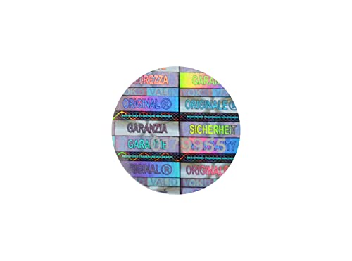 Holomarks 180 Stück Hologramm Etiketten mit Seriennummern Rund 15mm Holomarks 180 Stück Hologramm Etiketten mit Seriennummern Rund 15mm von Holomarks