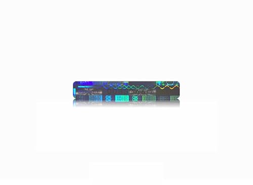 Holomarks 5000 St. 30x5 mm High Security Siegel Aufkleber mit Seriennummern, Hologramm Etiketten, Siegelaufkleber, Sicherheitssiegel, Garantie Siegel von Holomarks