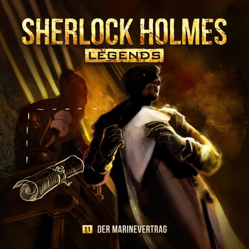 Sherlock Holmes Legends - 11 - Der Marinevertrag - Eric Zerm (Hörbuch-Download) von Holysoft GmbH