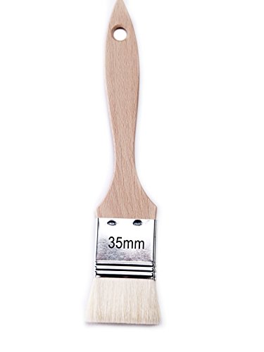 Schellack Ziegenhaar Pinsel (35mm, Naturhaar) von Holzando