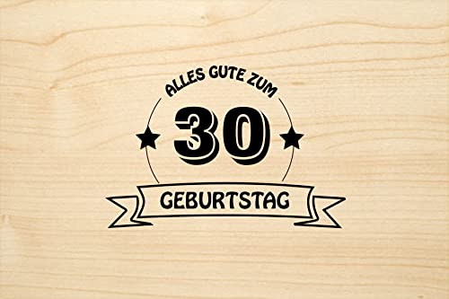Holzgrusskarten Original 30. Geburtstag - 100% handmade in Österreich, aus Eichenholz gefertigte Geschenkkarte, Geburtstagskarte, Grußkarte, Klappkarte, Postkarte Holzgrusskarten Original 30. Geburtstag - 100% handmade in Österreich, aus Eichenholz gefertigte Geschenkkarte, Geburtstagskarte, Grußkarte, Klappkarte, Postkarte von Holzgrusskarten