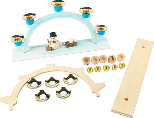 Holzwaren Egermann Bastelset Schwibbogen ohne Bestückung - 30x16,5 cm Holzwaren Egermann Bastelset Schwibbogen ohne Bestückung - 30x16,5 cm von Holzwaren Egermann
