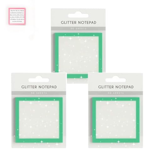 Glitzer-Notizblock 2.0, Glitzer-Haftnotizen, Transparente Post-It-Notizen, Funkelnde Haftnotizen, Notizblöcke, Schreibwaren, Für Buchregister, Schulbedarf, Als Schönes Geschenk Für Mädchen(Greemx3) Glitzer-Notizblock 2.0, Glitzer-Haftnotizen, Transparente Post-It-Notizen, Funkelnde Haftnotizen, Notizblöcke, Schreibwaren, Für Buchregister, Schulbedarf, Als Schönes Geschenk Für Mädchen(Greemx3) von Homaskylynn