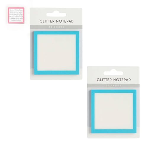 Glitzer-Notizblock 2.0, Glitzer-Haftnotizen, Transparente Post-It-Notizen, Funkelnde Haftnotizen, Notizblöcke, Schreibwaren, Für Buchregister, Schulbedarf, Als Schönes Geschenk Für Mädchen(Bluex2) Glitzer-Notizblock 2.0, Glitzer-Haftnotizen, Transparente Post-It-Notizen, Funkelnde Haftnotizen, Notizblöcke, Schreibwaren, Für Buchregister, Schulbedarf, Als Schönes Geschenk Für Mädchen(Bluex2) von Homaskylynn