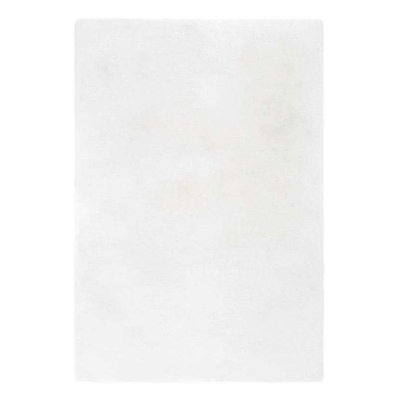 Teppich Aus Weichem Hochflor 120 Cm Lang (Farbe: Weiß) von Homcom