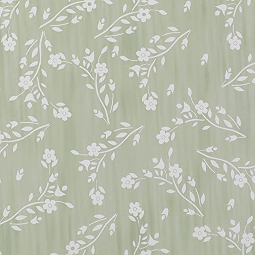 Home Direct Large Rectangular Oilcloth PVC Wipe Clean Tablecloth 140cm x 240cm 55x94 Sage Green von Home Direct
