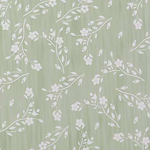 Home Direct Rectangular Oilcloth PVC Wipe Clean Tablecloth 140cm x 200cm 55x78 Sage Green von Home Direct