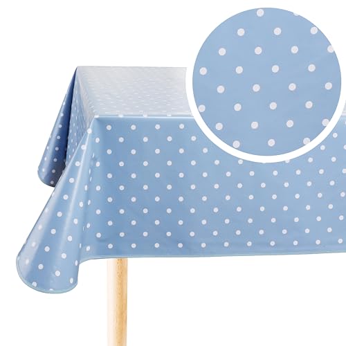 Home Direct rechteckiger Stoff Tischdecke,100cm x 140cm, Blau Grau Home Direct rechteckiger Stoff Tischdecke,100cm x 140cm, Blau Grau von Home Direct