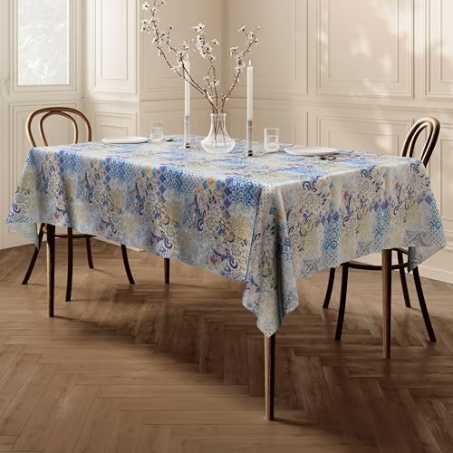 Qualitäts Tischdecke Tischtuch Textil Eckig 140 x 180 cm, Schmutzabweisend Lotuseffekt Wasserabweisend Tischwäsche Fleckschutz Qualitäts Tischdecke Tischtuch Textil Eckig 140 x 180 cm, Schmutzabweisend Lotuseffekt Wasserabweisend Tischwäsche Fleckschutz von Home Direct