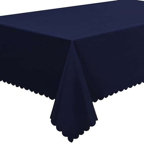 Qualitäts Tischdecke Tischtuch Textil Eckig 140 x 180 cm, Tischwäsche, Dunkelblau Qualitäts Tischdecke Tischtuch Textil Eckig 140 x 180 cm, Tischwäsche, Dunkelblau von Home Direct