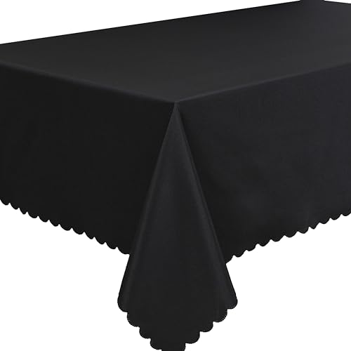 Qualitäts Tischdecke Tischtuch Textil Eckig 140 x 180 cm, Tischwäsche, Schwarz Qualitäts Tischdecke Tischtuch Textil Eckig 140 x 180 cm, Tischwäsche, Schwarz von Home Direct