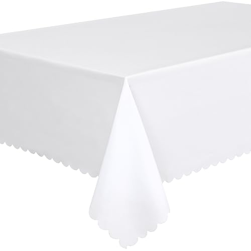 Qualitäts Tischdecke Tischtuch Textil Eckig 140 x 240 cm, Tischwäsche, Weiß Qualitäts Tischdecke Tischtuch Textil Eckig 140 x 240 cm, Tischwäsche, Weiß von Home Direct