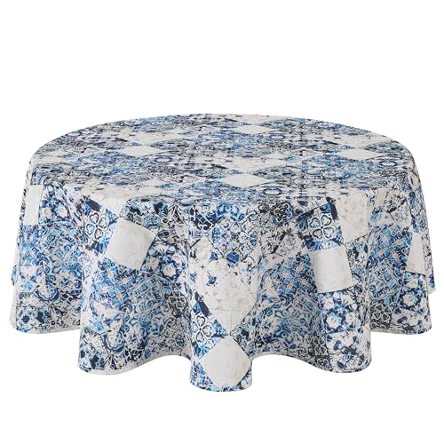 Qualitäts Tischdecke Tischtuch Textil Rund 140 cm, Schmutzabweisend Lotuseffekt Wasserabweisend Tischwäsche Fleckschutz Qualitäts Tischdecke Tischtuch Textil Rund 140 cm, Schmutzabweisend Lotuseffekt Wasserabweisend Tischwäsche Fleckschutz von Home Direct